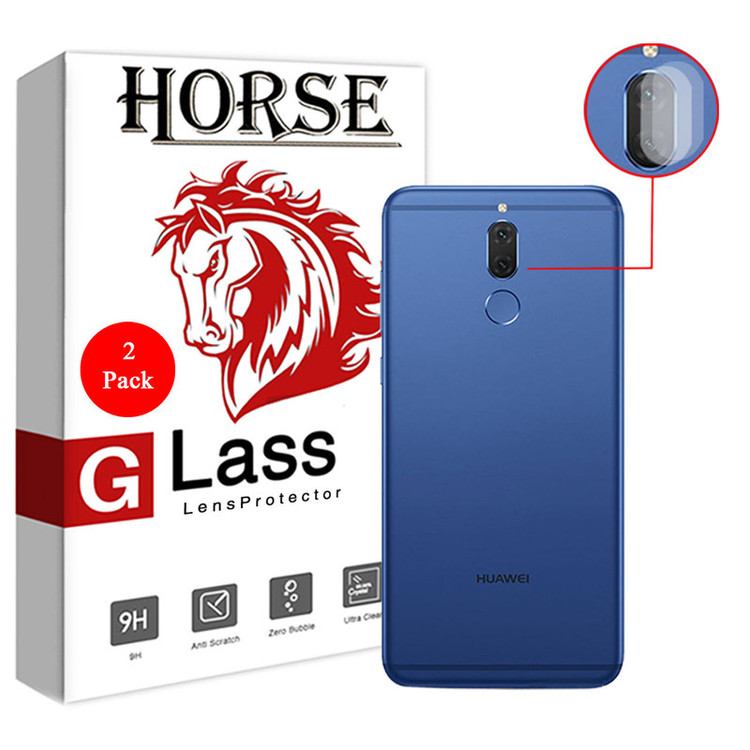 محافظ لنز دوربین هورس مدل UTF مناسب برای گوشی موبایل هوآوی Mate 10 Lite بسته دو عددی