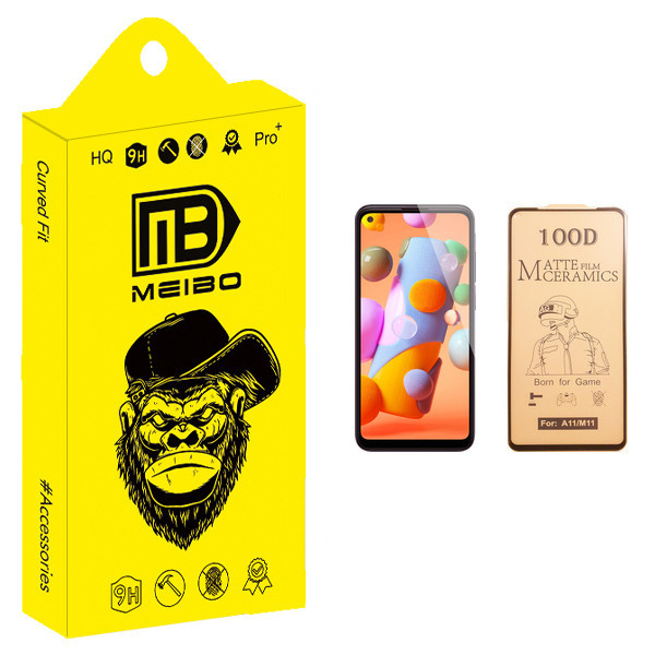 محافظ صفحه نمایش سرامیکی میبو مدل +MHD مناسب برای گوشی موبایل سامسونگ Galaxy A11