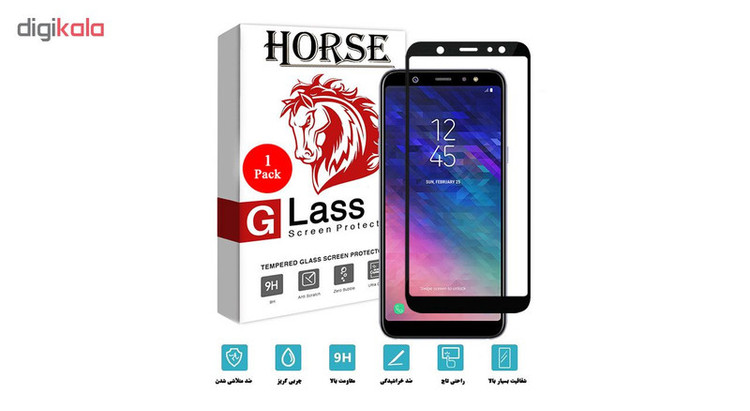 محافظ صفحه نمایش نانو 3D هورس مدل FSN مناسب برای گوشی موبایل سامسونگ Galaxy A6 Plus 2018