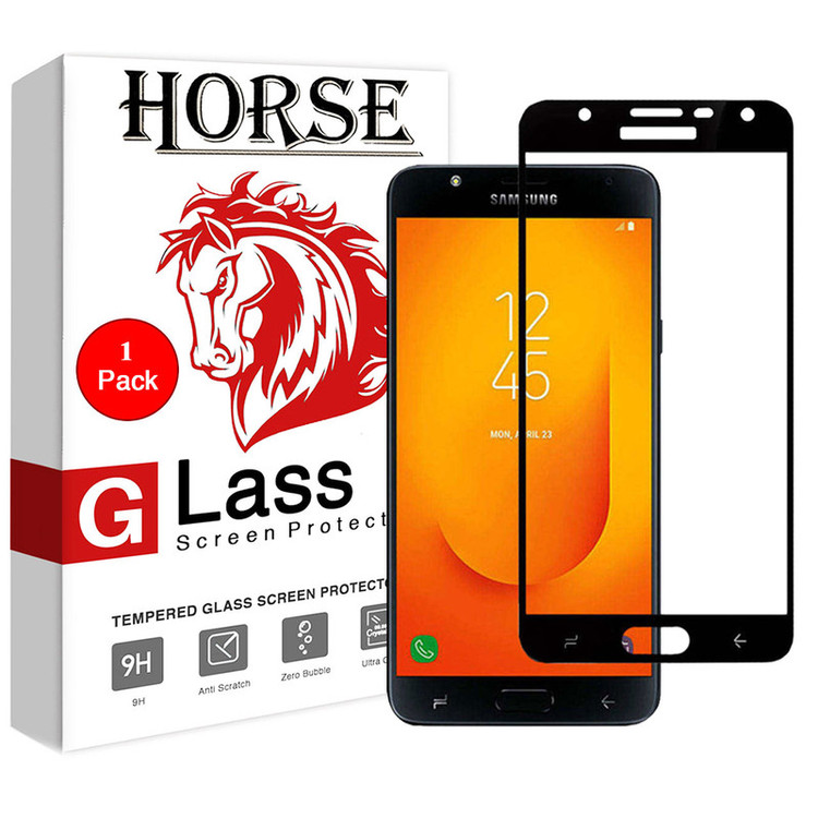 محافظ صفحه نمایش 5D هورس مدل FAG مناسب برای گوشی موبایل سامسونگ Galaxy J7 Duo