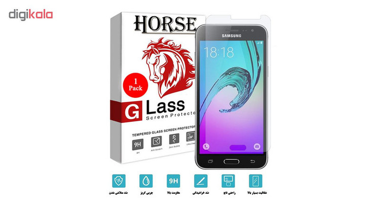 محافظ صفحه نمایش هورس مدل UCC مناسب برای گوشی موبایل سامسونگ Galaxy J3 2016