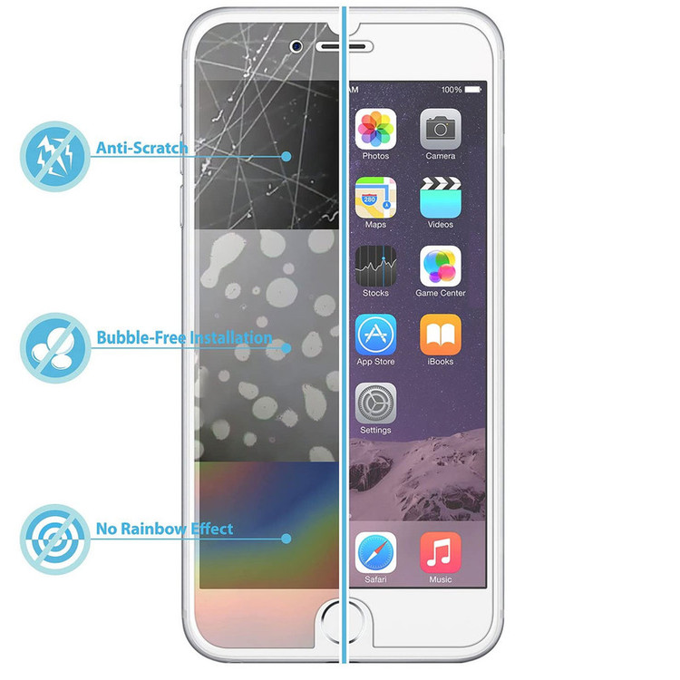 محافظ صفحه نمایش هورس مدل UCC مناسب برای گوشی موبایل اپل iPhone 6 Plus / 6S Plus بسته دو عددی