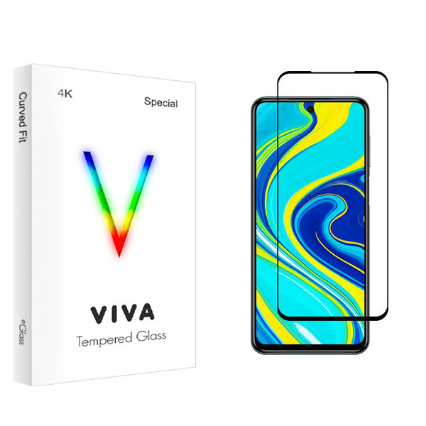 محافظ صفحه نمایش سرامیکی ویوا مدل 4K مناسب برای گوشی موبایل شیائومی Redmi Note 9 Pro