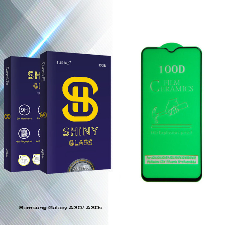 محافظ صفحه نمایش آتوچبو مدل Shiny Glass مناسب برای گوشی موبایل سامسونگ Galaxy A30/ A30s