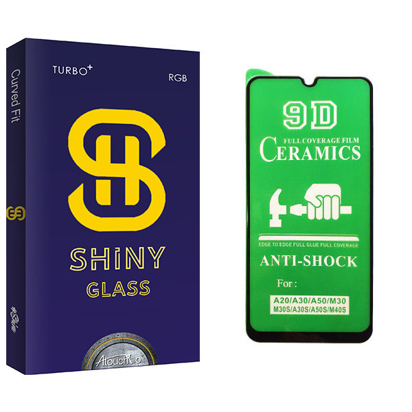 محافظ صفحه نمایش سرامیکی آتوچبو مدل Shiny Glass مناسب برای گوشی موبایل سامسونگ Galaxy A20
