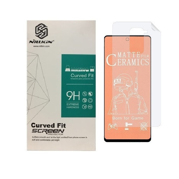 محافظ صفحه نمایش مات مدل 2CMN مناسب برای گوشی موبایل شیائومی Redmi Note 9 به همراه محافظ پشت گوشی