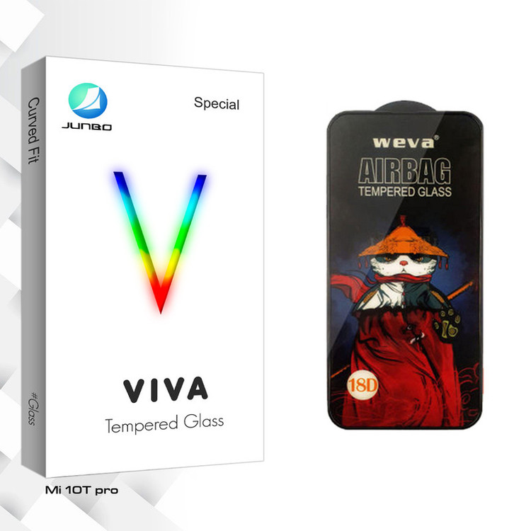 محافظ صفحه نمایش جانبو مدل Viva GlassAirbag مناسب برای گوشی موبایل شیائومی Mi 10T pro