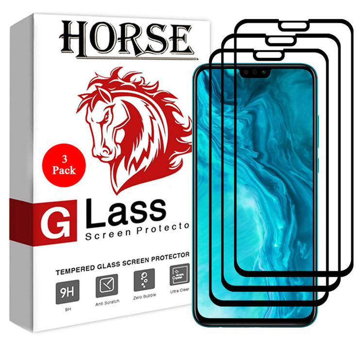 محافظ صفحه نمایش سرامیکی هورس مدل CRM مناسب برای گوشی موبایل آنر 9X Lite بسته سه عددی