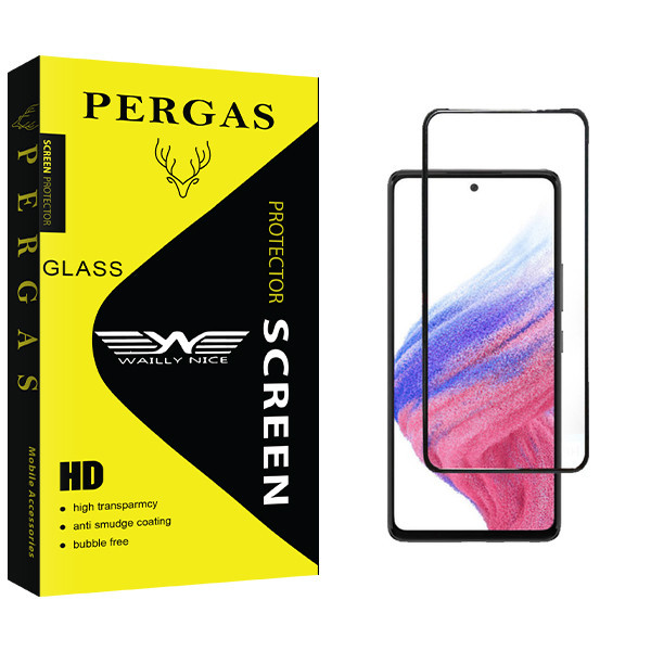 محافظ صفحه نمایش سرامیکی وایلی نایس مدل Pergas Glass مناسب برای گوشی موبایل سامسونگ Galaxy A53s 5G