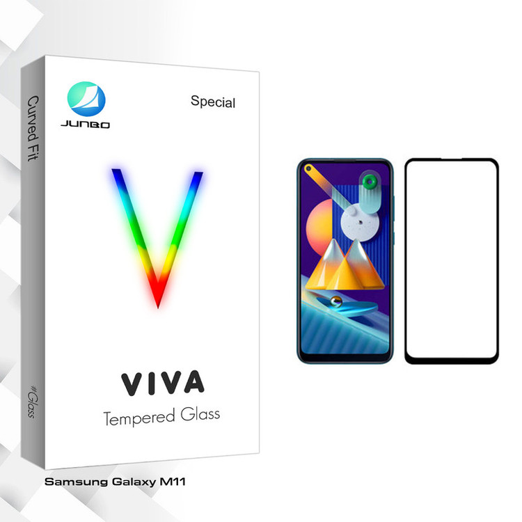 محافظ صفحه نمایش جانبو مدل Viva Glass مناسب برای گوشی موبایل سامسونگ Galaxy M11
