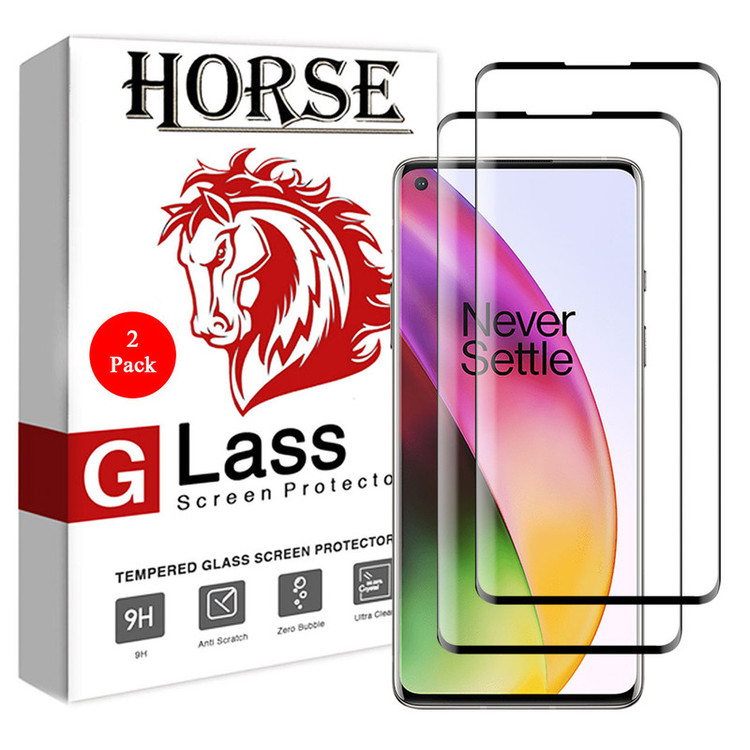 محافظ صفحه نمایش 6D هورس مدل FAG مناسب برای گوشی موبایل وان پلاس 8 بسته دو عددی