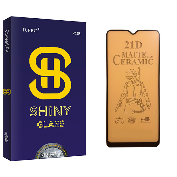 محافظ صفحه نمایش سرامیکی آتوچبو مدل Shiny Glass مناسب برای گوشی موبایل شیائومی Poco M3