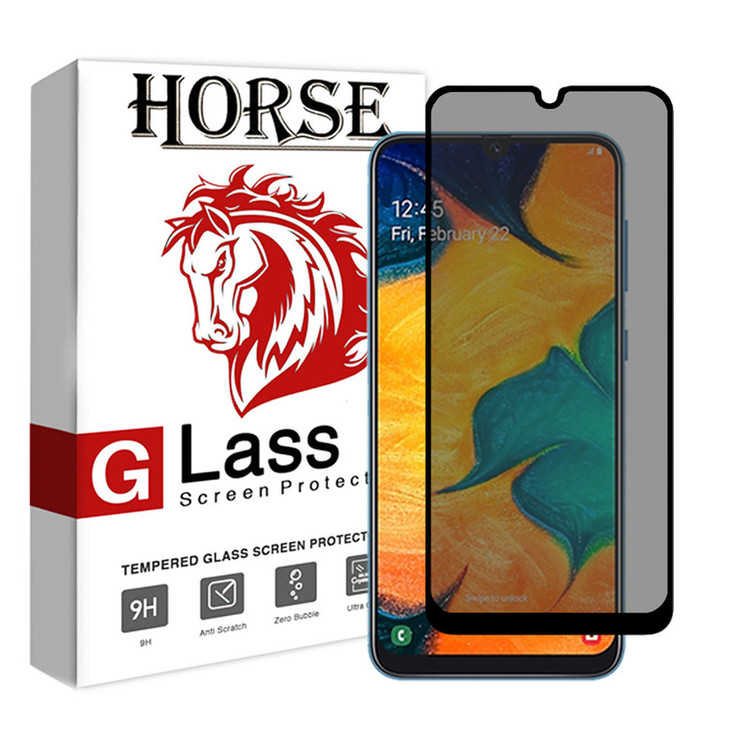 محافظ صفحه نمایش حریم شخصی هورس مدل SSP مناسب برای گوشی موبایل سامسونگ Galaxy A20