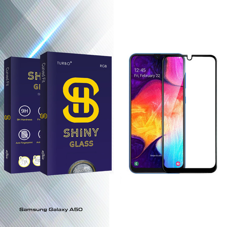 محافظ صفحه نمایش آتوچبو مدل Shiny Glass مناسب برای گوشی موبایل سامسونگ Galaxy A50