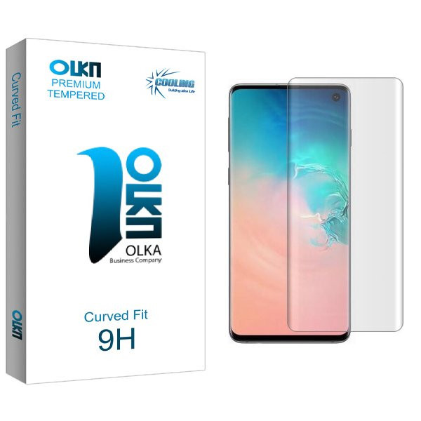 محافظ صفحه نمایش کولینگ مدل Olka UV_NW مناسب برای گوشی موبایل سامسونگ Galaxy S10