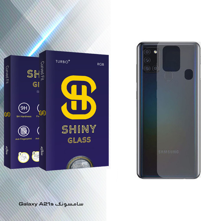 محافظ پشت گوشی آتوچبو مدل Shiny Glass مناسب برای گوشی موبایل سامسونگ Galaxy A21s