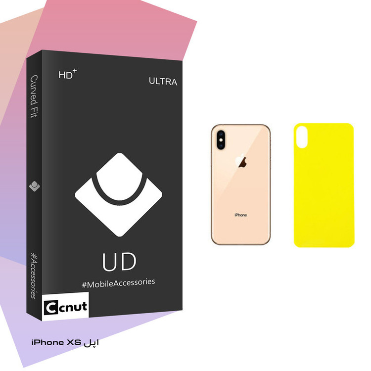 محافظ پشت گوشی کوکونات مدل UD Black مناسب برای گوشی موبایل اپل iPhone XS