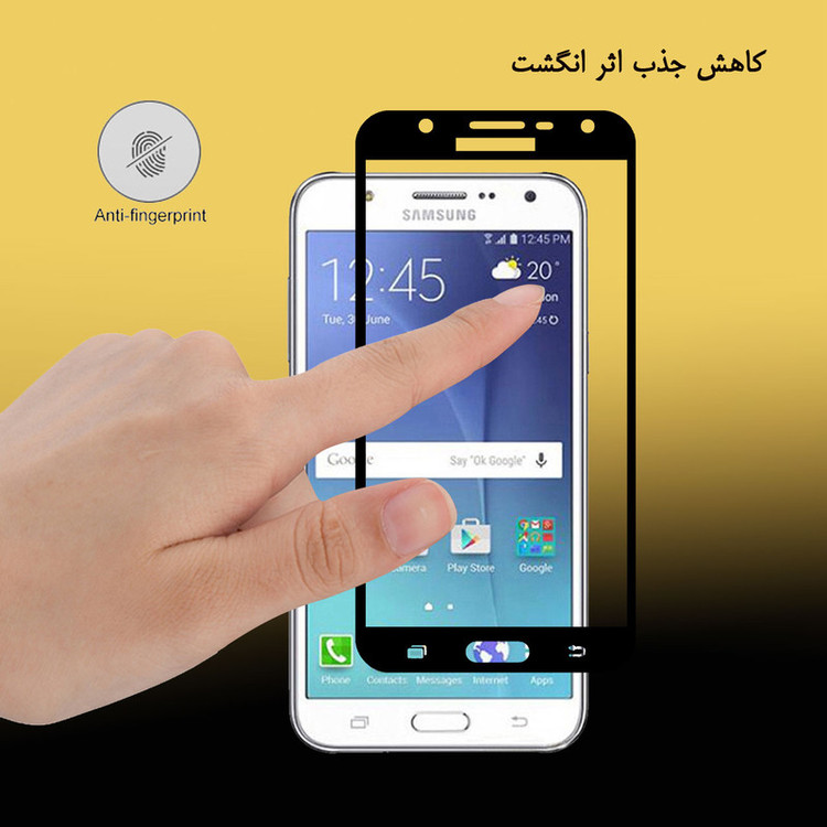 محافظ صفحه نمایش سرامیکی هورس مدل CRM مناسب برای گوشی موبایل سامسونگ Galaxy J7 بسته دو عددی