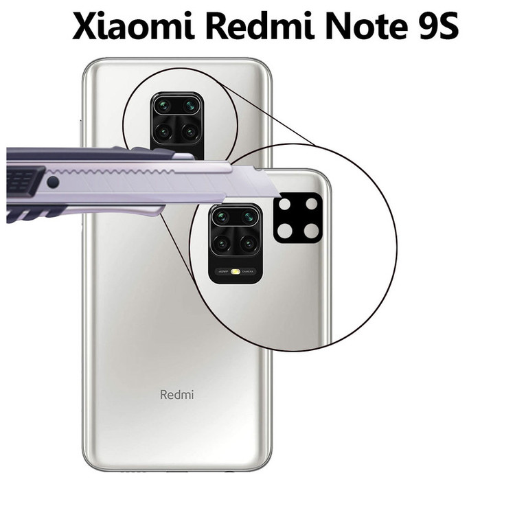 محافظ لنز دوربین سرامیکی هورس مدل HBL مناسب برای گوشی موبایل شیائومی Redmi Note 9S