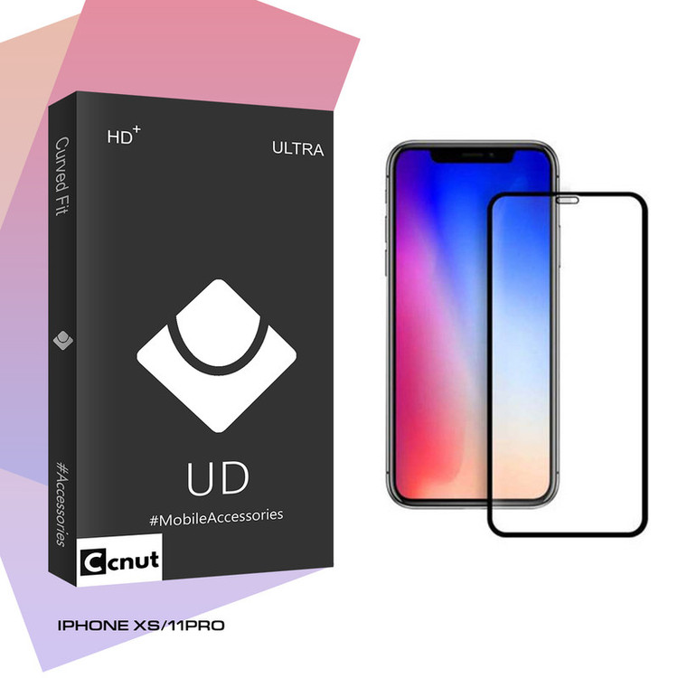 محافظ صفحه نمایش سرامیکی کوکونات مدل UD Black مناسب برای گوشی موبایل اپل IPHONE XS/11PRO