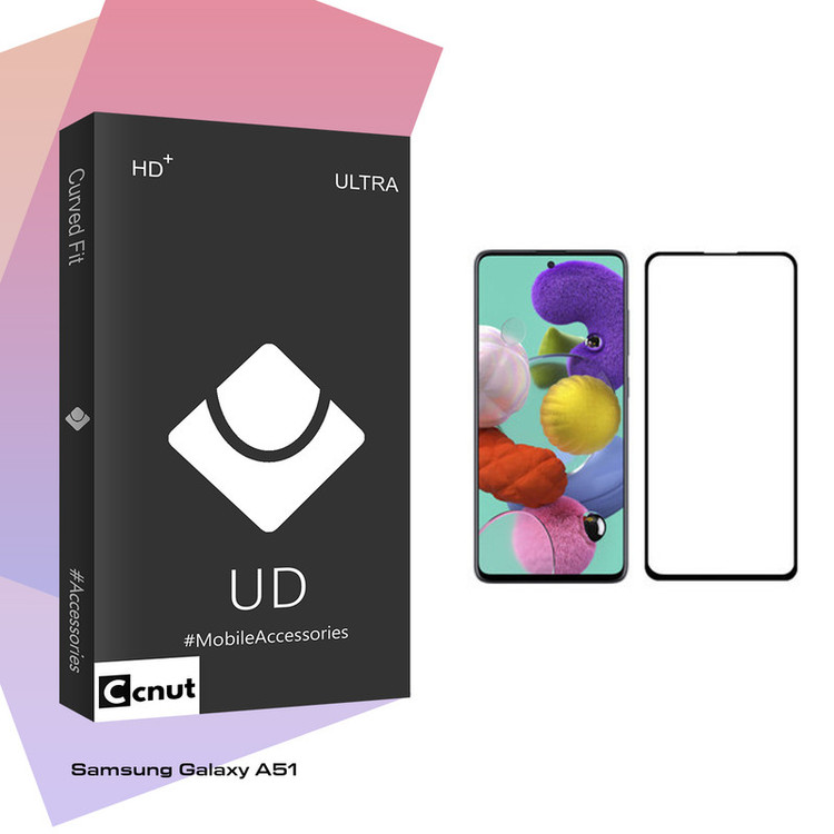 محافظ صفحه نمایش کوکونات مدل UD Black مناسب برای گوشی موبایل سامسونگ Galaxy A51