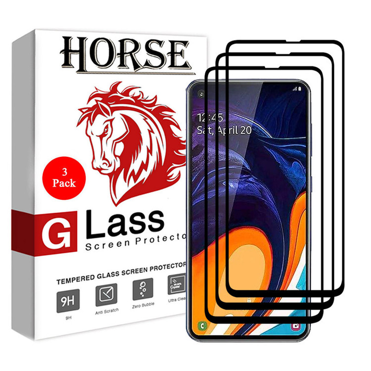محافظ صفحه نمایش 5D هورس مدل CRM مناسب برای گوشی موبایل سامسونگ Galaxy M40 بسته سه عددی