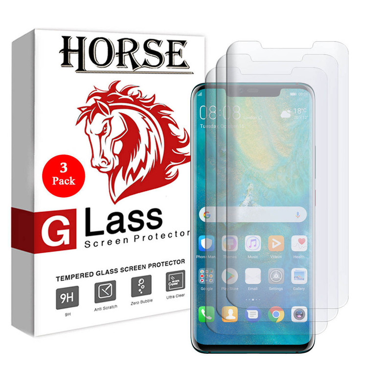محافظ صفحه نمایش یووی لایت هورس مدل LVB مناسب برای گوشی موبایل هوآوی Mate 20 Pro بسته سه عددی