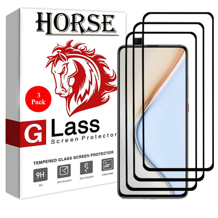 محافظ صفحه نمایش 5D هورس مدل FAG مناسب برای گوشی موبایل شیائومی Redmi K30 Pro بسته سه عددی
