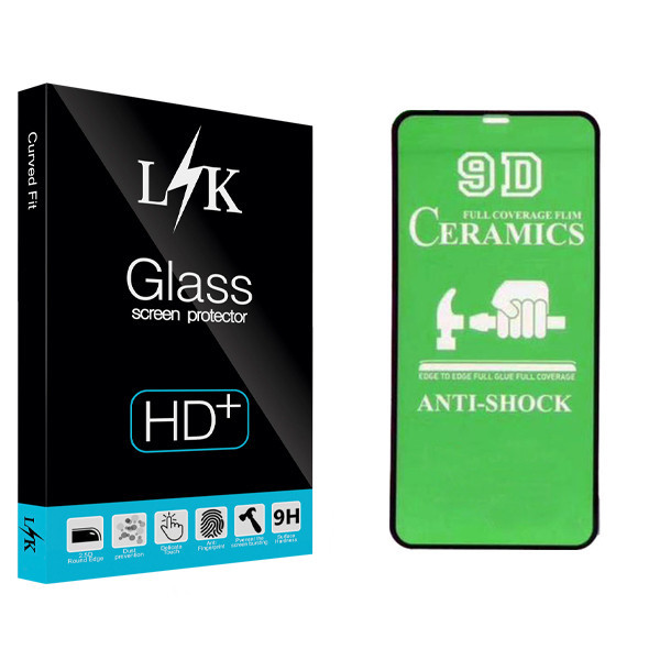 محافظ صفحه نمایش 9D ال کی مدل +LITE مناسب برای گوشی موبایل اپل Iphone XR/11