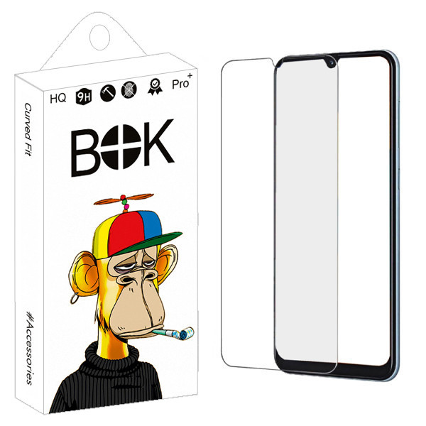 محافظ صفحه نمایش بوک مدل +HD مناسب برای گوشی موبایل سامسونگ Galaxy A20