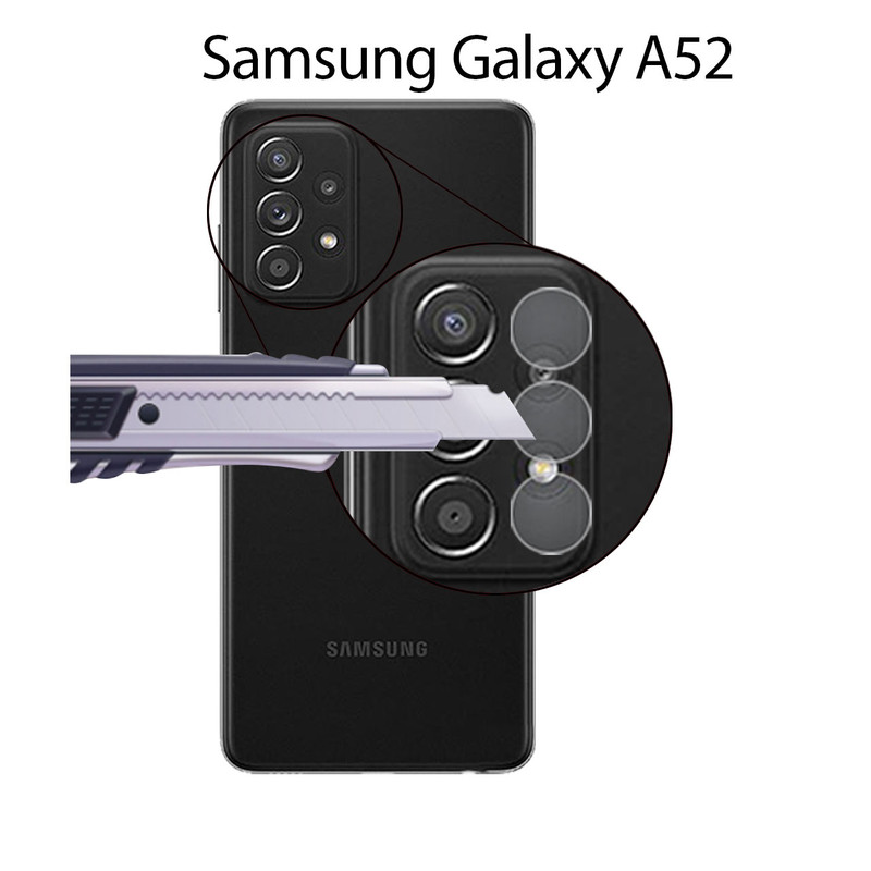 محافظ لنز دوربین هورس مدل SGL-H مناسب برای گوشی موبایل سامسونگ Galaxy A52