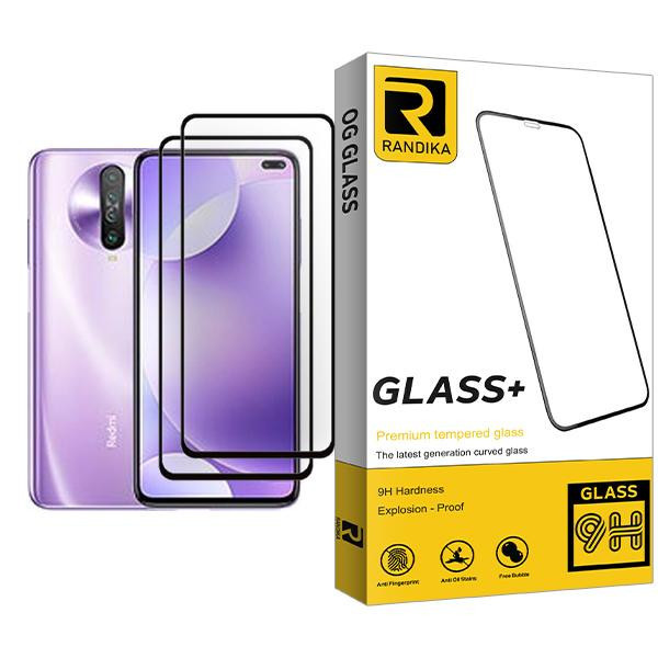 محافظ صفحه نمایش راندیکا مدل Randika Glass MIX002 مناسب برای گوشی موبایل شیائومی Redmi K30 بسته دو عددی
