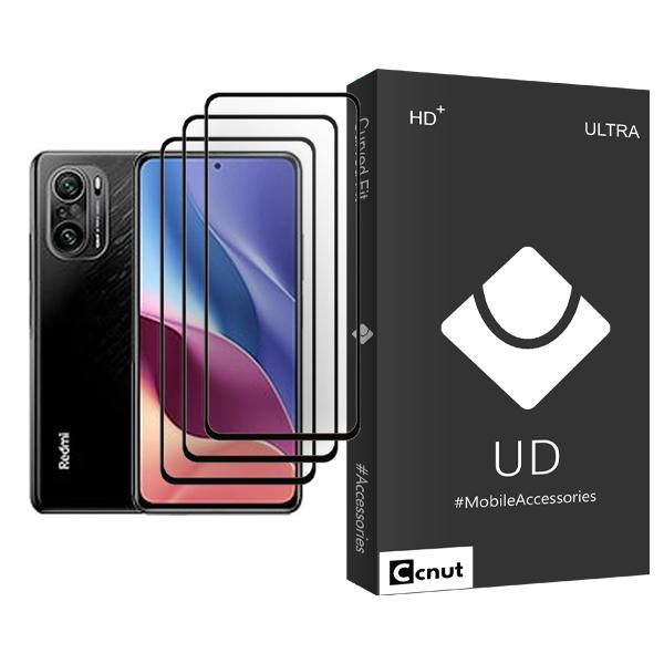 محافظ صفحه نمایش کوکونات مدل UDB Ultra MIX003 مناسب برای گوشی موبایل شیائومی Redmi K40 Pro+ بسته سه عددی