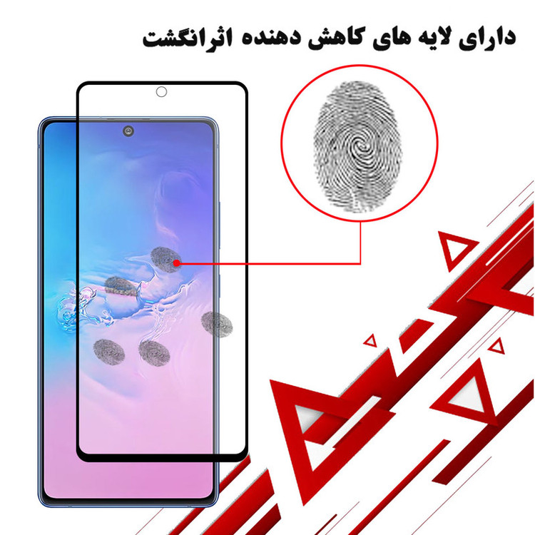 محافظ صفحه نمایش سرامیکی هورس مدل CMT مناسب برای گوشی موبایل سامسونگ Galaxy S10 Lite بسته سه عددی