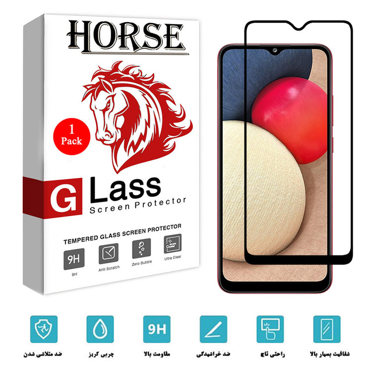 محافظ صفحه نمایش سرامیکی هورس مدل CMC-H مناسب برای گوشی موبایل سامسونگ Galaxy A02s