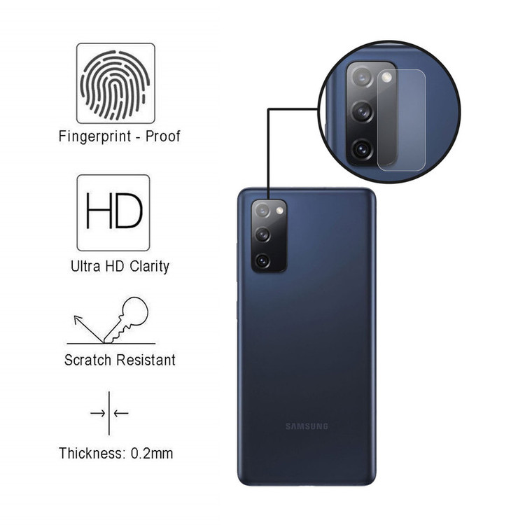 محافظ لنز دوربین هورس مدل SGL-H مناسب برای گوشی موبایل سامسونگ Galaxy S20 FE / Galaxy S20 Lite