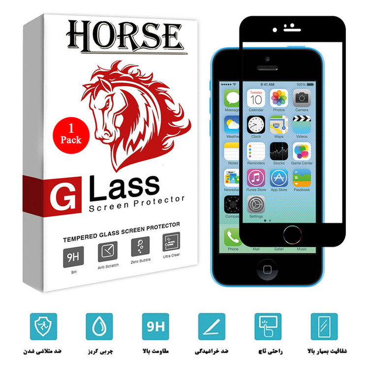 محافظ صفحه نمایش سرامیکی هورس مدل CMC-H مناسب برای گوشی موبایل اپل iPhone 5