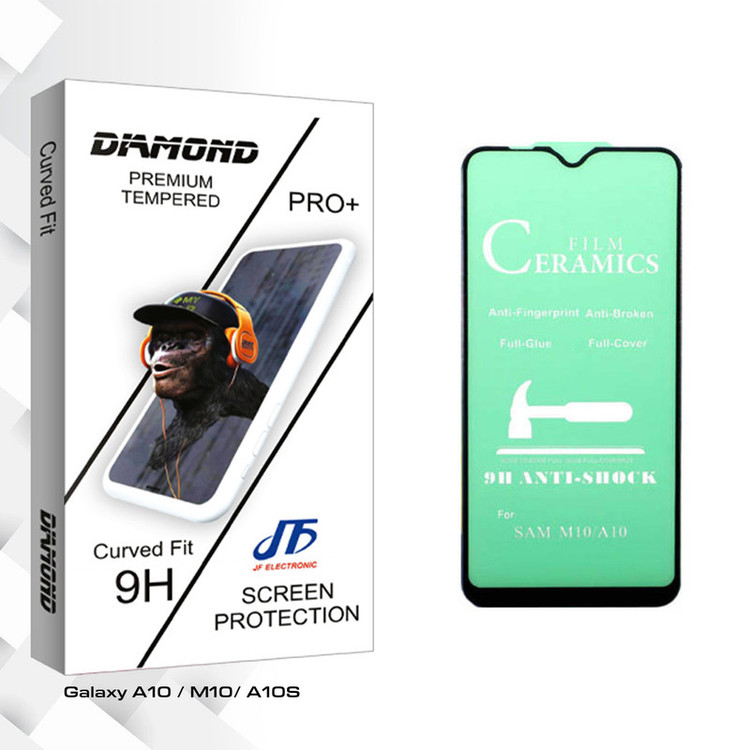 محافظ صفحه نمایش جی اف مدل Diamond glass مناسب برای گوشی موبایل سامسونگ Galaxy A10 / M10/ A10S