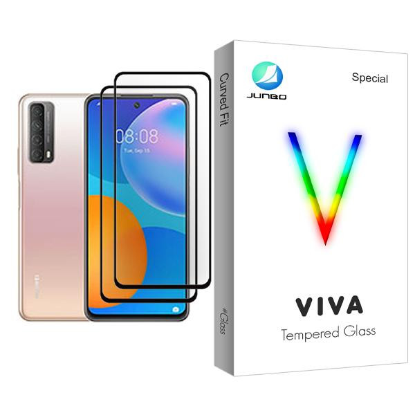 محافظ صفحه نمایش جانبو مدل Viva Glass MIX002 مناسب برای گوشی موبایل هوآوی P smart 2021 بسته دو عددی
