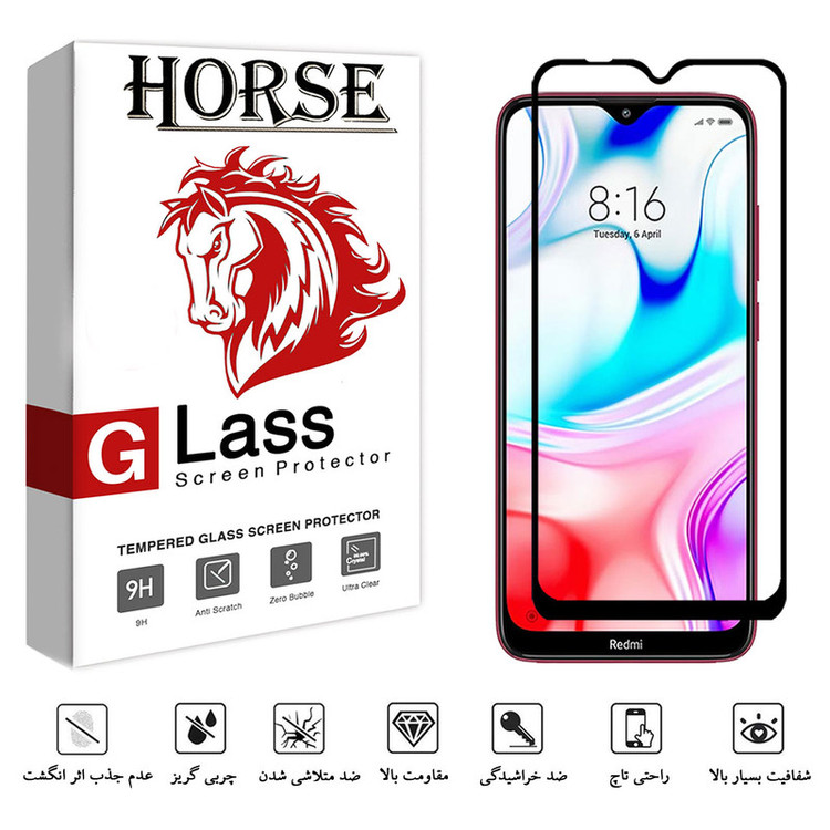 محافظ صفحه نمایش سرامیکی هورس مدل CMC-H مناسب برای گوشی موبایل شیائومی Redmi 8