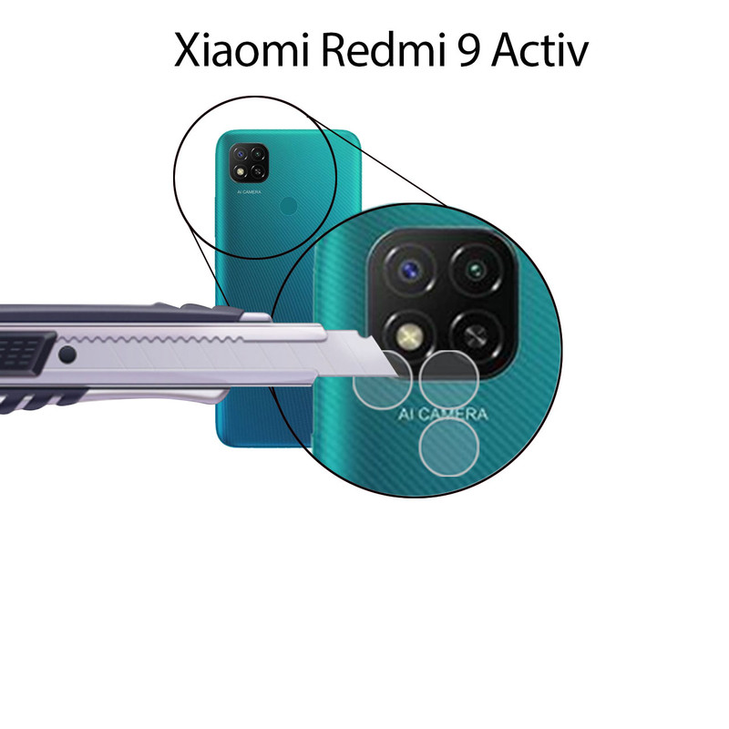 محافظ لنز دوربین هورس مدل SGL-H مناسب برای گوشی موبایل شیائومی Redmi 9 Activ