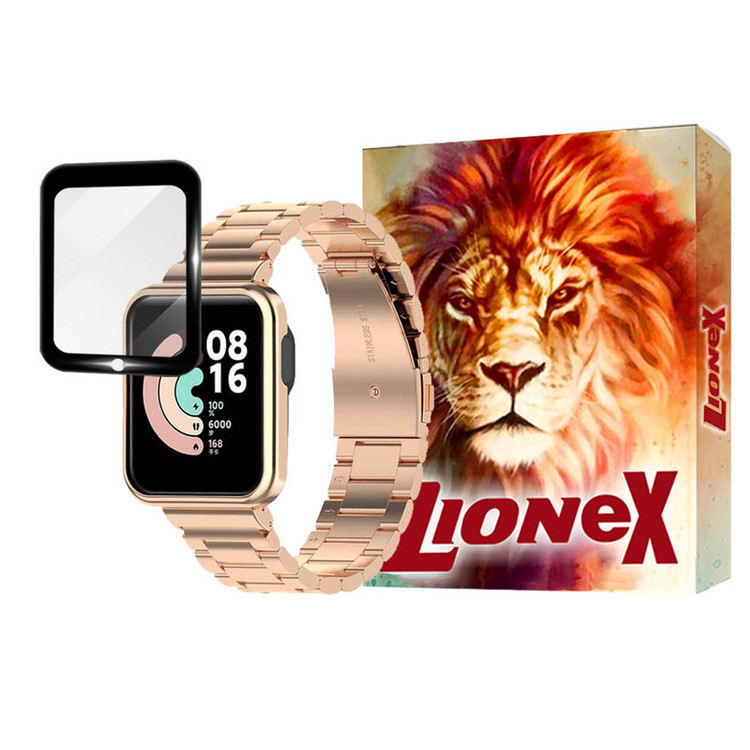 محافظ صفحه نمایش لایونکس مدل PMMAWL مناسب برای ساعت هوشمند شیائومی Mi Watch Lite