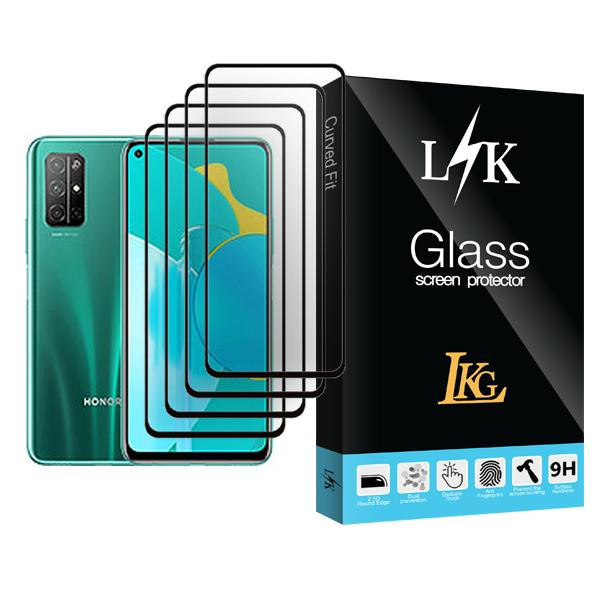 محافظ صفحه نمایش ال کا جی مدل LK Glass MIX004 مناسب برای گوشی موبایل شیائومی 30S بسته چهار عددی