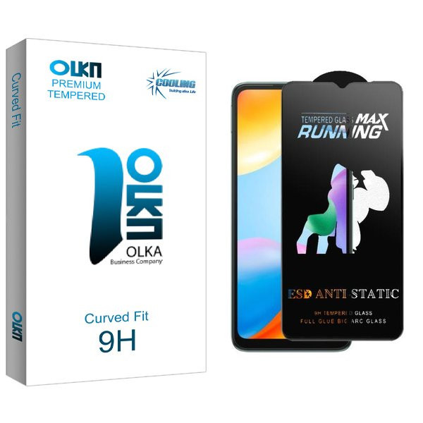 محافظ صفحه نمایش کولینگ مدل Olka Running Max مناسب برای گوشی موبایل شیائومی Redmi 10C /12C /A3 /Poco C40