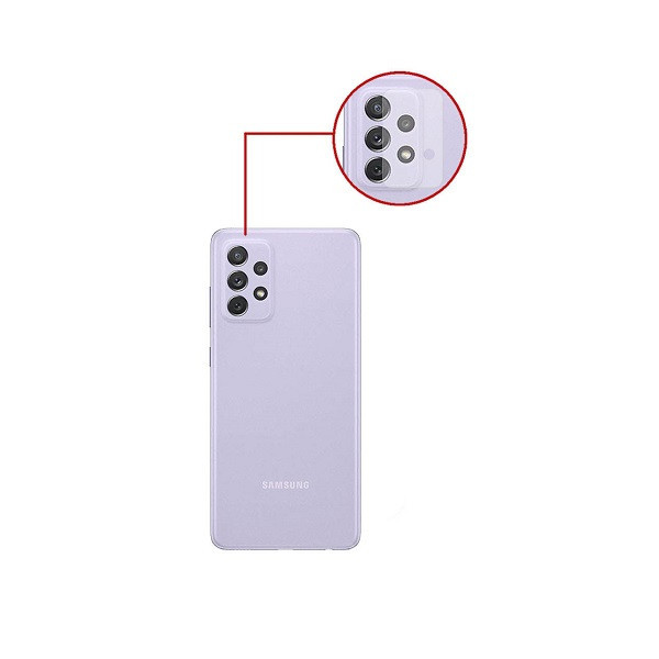 محافظ صفحه نمایش روبیکس مدلCR-A72مناسب برای گوشی موبایل سامسونگ Galaxy A72به همراه محافظ لنز دوربین و پشت گوشی
