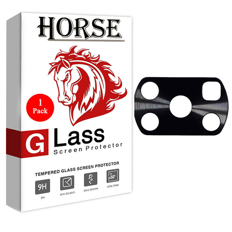 محافظ لنز دوربین هورس مدل STL-BLK مناسب برای گوشی موبایل شیائومی Poco X3 pro