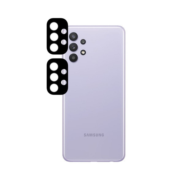 محافظ لنز دوربین روبیکس مدل FLZ-A32 مناسب برای گوشی موبایل سامسونگ Galaxy A32 بسته 2عددی