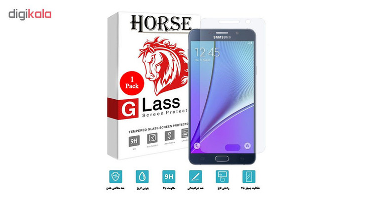 محافظ صفحه نمایش هورس مدل FSN مناسب برای گوشی موبایل سامسونگ Galaxy Note5