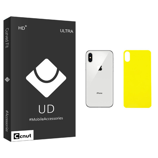 محافظ پشت گوشی کوکونات مدل UD Black مناسب برای گوشی موبایل اپل iPhone X