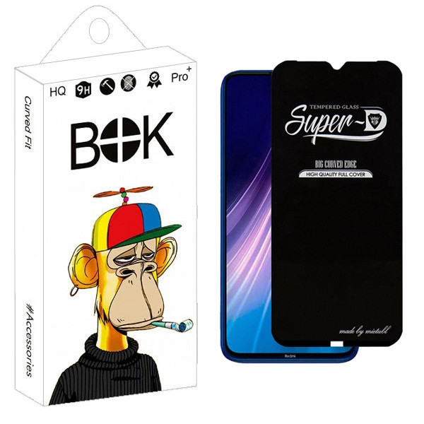 محافظ صفحه نمایش بوک مدل Resistant SuperD مناسب برای گوشی موبایل شیائومی Redmi Note 8